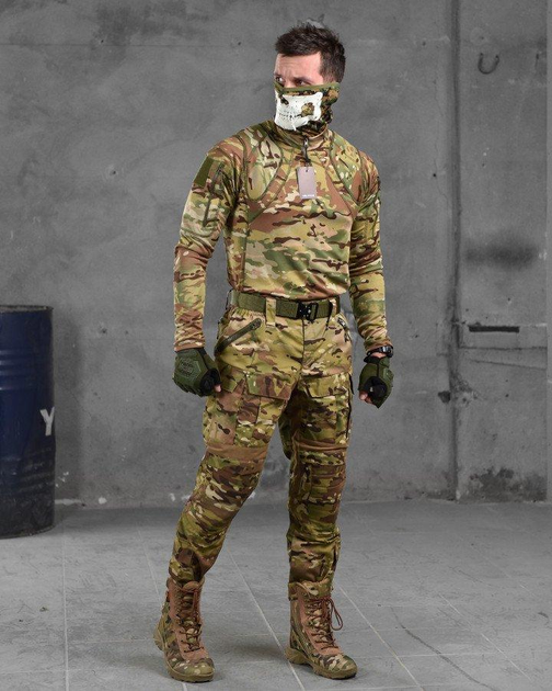 Тактичний військовий польовий костюм Combat ( Убакс + Штани ), Камуфляж: Мультикам, Розмір: M - зображення 1