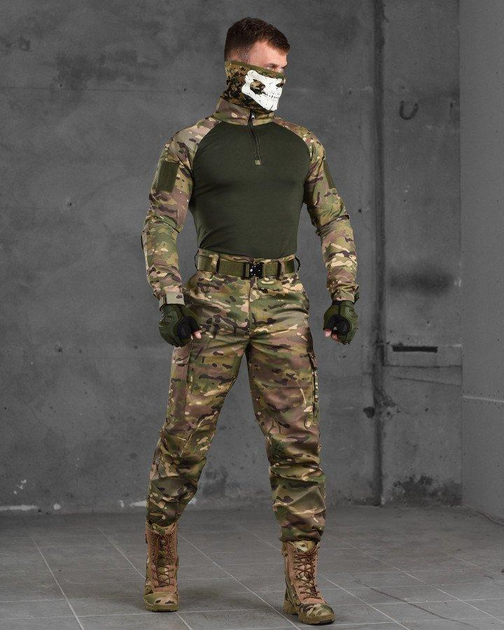 Тактический военный полевой костюм Sinry ( Убакс + Штаны ), Камуфляж: Мультикам, Размер: M - изображение 1