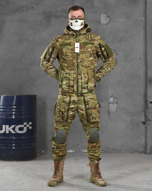 Тактичний військовий польовий костюм Concord ( Кітель + Штани ), Камуфляж: Мультикам, Розмір: XXL - зображення 1