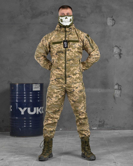 Тактичний костюм військовий Lamar ( Куртка + Штани ), Камуфляж: Піксель ЗСУ, Розмір: XXL - зображення 1