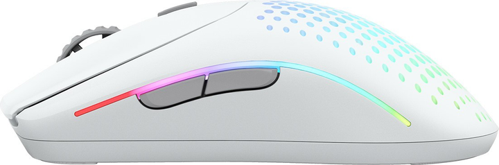 Миша Glorious Model O 2 RGB Wireless/USB White (GLO-MS-OWV2-MW) - зображення 4