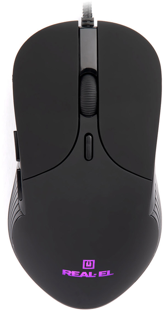 Миша Real-El RM-295 USB Black (EL123200031) - зображення 1