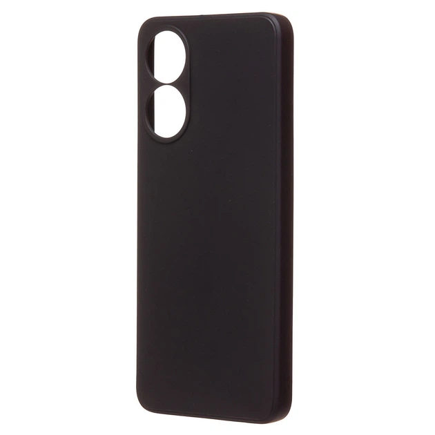 Чохол Fiji Style для Oppo A78 (CPH2565) силікон бампер із захистом блоку камер чорний - Фото 2 Чохол Fiji Style для Oppo A78 (CPH2565) силікон бампер із захистом блоку камер чорний - зображення 2
