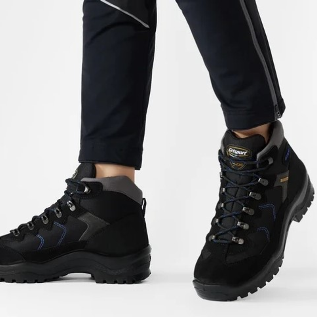 Buty trekkingowe męskie wodoszczelne Grisport 13610S70GMAN 41 27.3 cm Czarne (5907483400493) - obraz 10