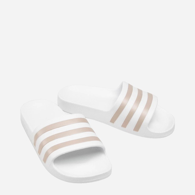 Klapki męskie Adidas Adilette Aqua EF1730 39 Białe z beżowym (4061624535961) - obraz 5