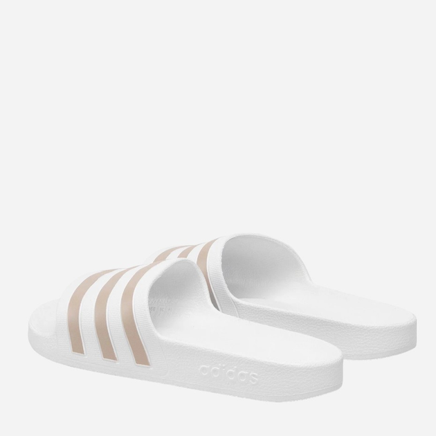 Klapki męskie Adidas Adilette Aqua EF1730 40.5 Białe z beżowym (4061624535978) - obraz 6
