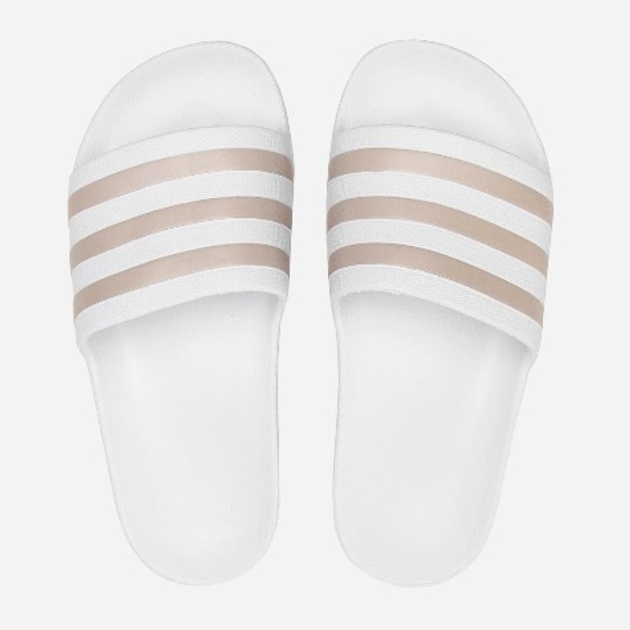 Klapki męskie Adidas Adilette Aqua EF1730 40.5 Białe z beżowym (4061624535978) - obraz 7