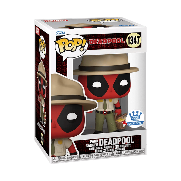 Фігурка Funko Pop Exclusive Фанко поп Park Ranger Deadpool Рейнджер Дедпул 10 см E PRD 1347 - зображення 3