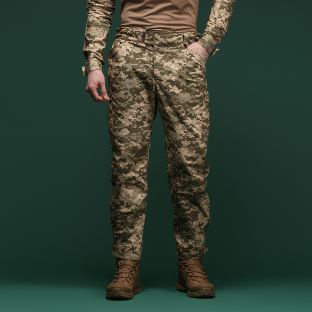 Тактические военные штаны Ukrarmor XT Combat Pants. Олива. Размер M - изображение 2