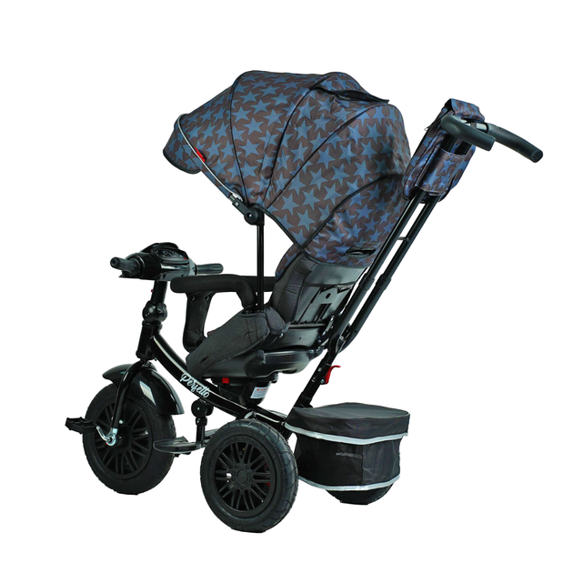 Велосипед детский трехколесный Best Trike Perfetto коричневый с поворотным сиденьем и Bluetooth 8066 107-10 - Фото 2 Велосипед детский трехколесный Best Trike Perfetto коричневый с поворотным сиденьем и Bluetooth 8066 107-10 - изображение 2