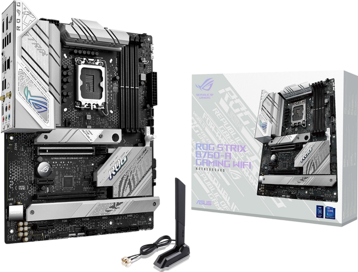 Płyta główna ASUS ROG STRIX B760-A GAMING WIFI (s1700, Intel B760, PCI-Ex16) (90MB1EP0-M0EAY0) - obraz 8