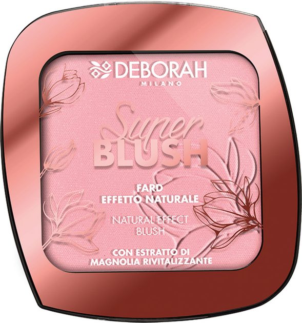 Róż do twarzy Deborah Super Blush matowe 04 Peach 9 g (8009518415513) - obraz 1