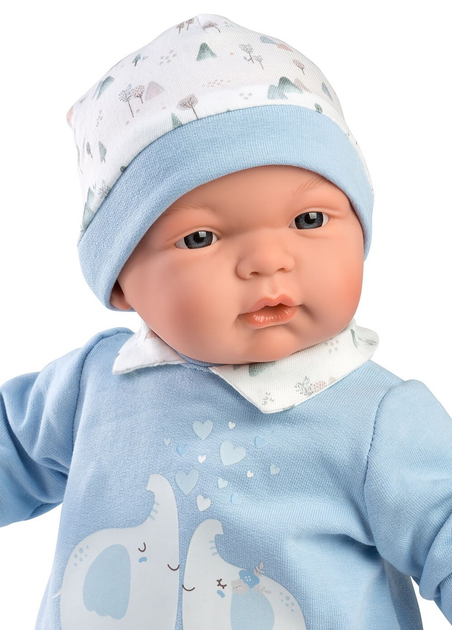 Lalka bobas Llorens Joel With Soft Tummy Boy 38 cm (8426265138470) - obraz 2