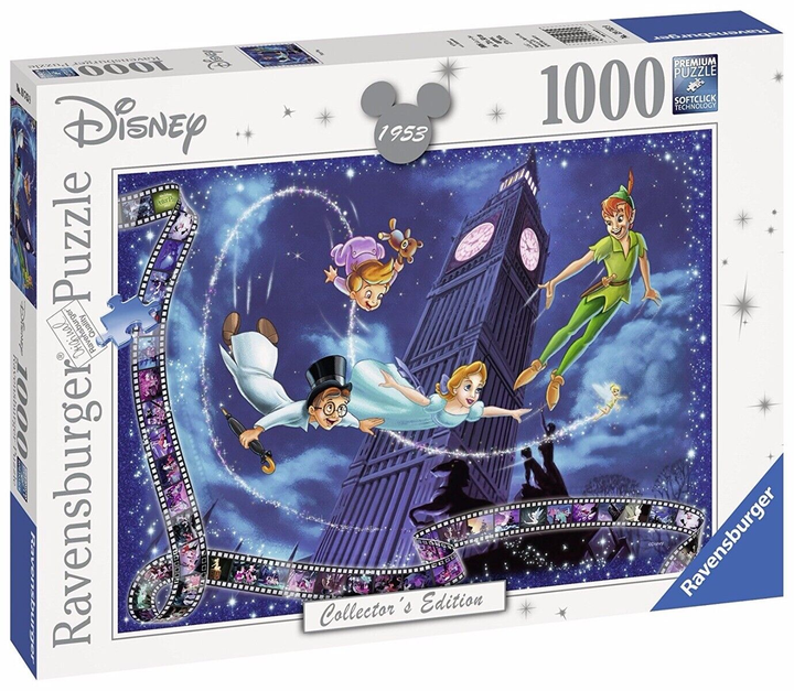 Puzzle Ravensburger Walt Disney Piotrus Pan 50 x 70 cm 1000 elementów (4005556197439) - obraz 2