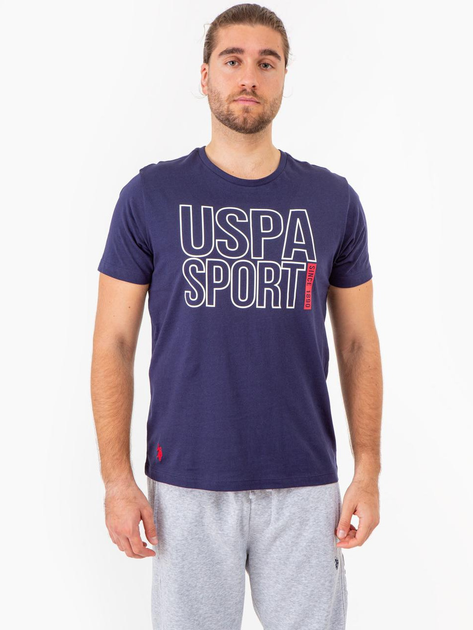 Футболка бавовняна довга чоловіча U.S. Polo Assn 34C441-0400A M Синя з принтом від Rozetka на платформі USKIDKA Акція на Футболка бавовняна довга чоловіча U.S. Polo Assn 34C441-0400A M Синя з принтом від Rozetka