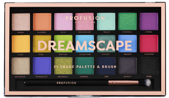 Cienie do powiek Profusion Dreamscape 21 shade palette 33.6 g (656497632462) - obraz 1