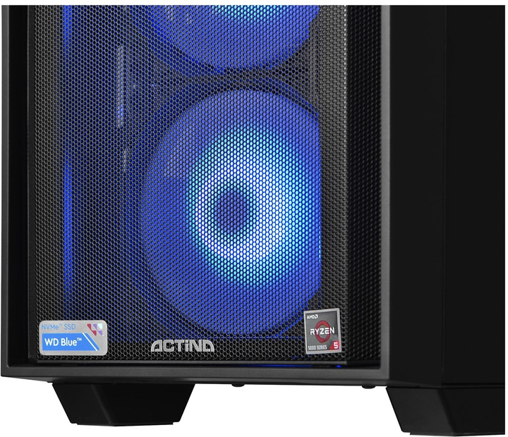 Komputer Actina PBA (KOMAAAGIP1386) Black - obraz 4