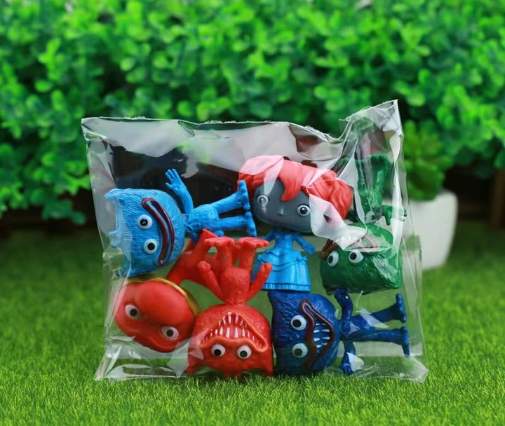 Набір фігурок Хаггі Ваггі Huggy Wuggy Poppy playtime Поппі Плейтайм дитячі іграшки 6 шт. 7 см - зображення 6