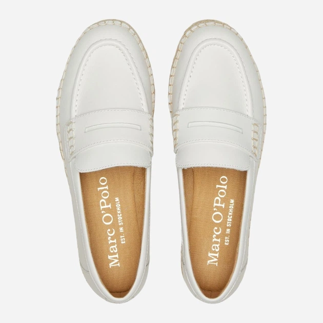Жіночі еспадрильї MARC O'POLO mpo40315613803132110 40 Білі (4068066170170) - зображення 4