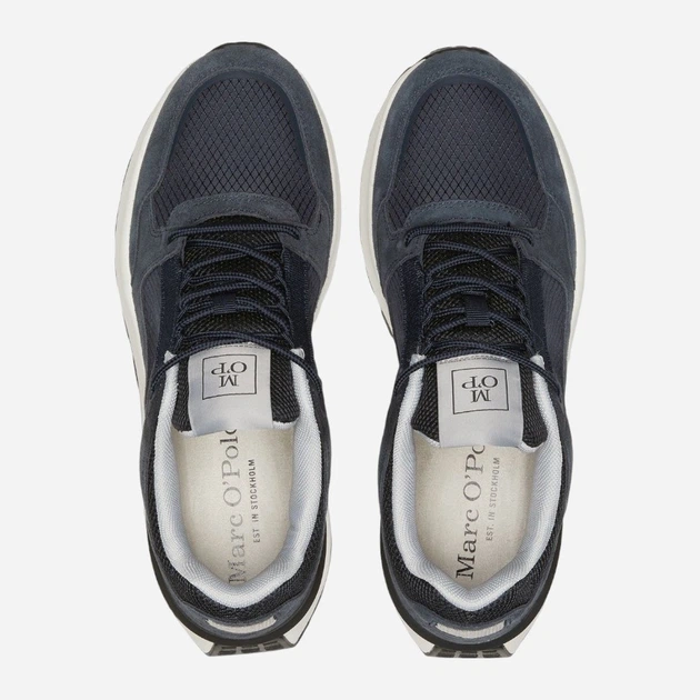 Sneakersy męskie MARC O'POLO mpo40127793502319890 46 Niebieskie (4068066117625) - obraz 4