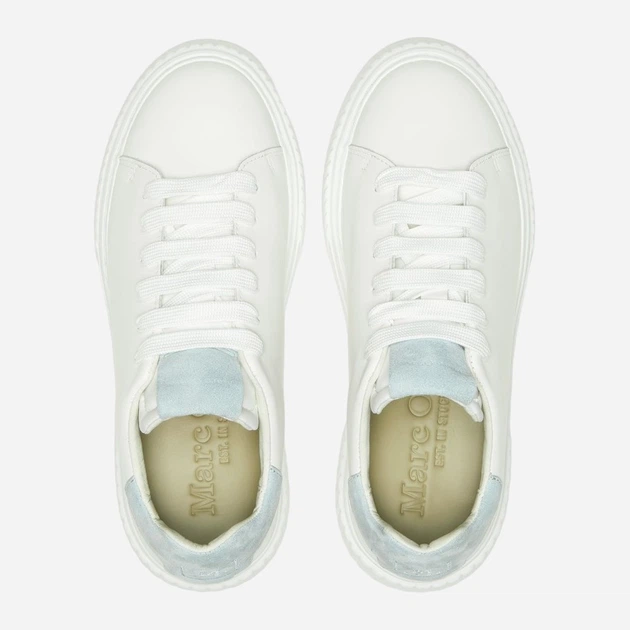 Жіночі кеди низькі Marc O'Polo mpo40117733501134141 41 Білі (4068066150448) - зображення 4