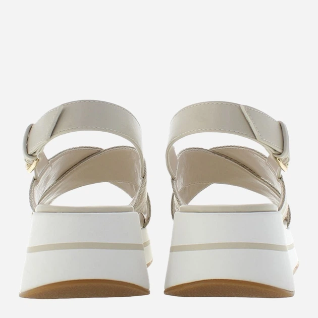 Sandały damskie na platformie U.S. Polo Assn uspglory008w-lbe 37 Piaskowe (8055197451373) - obraz 5