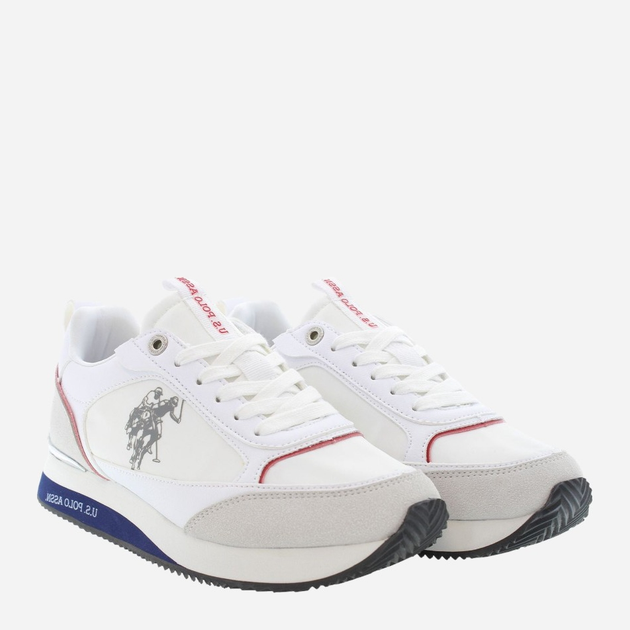 Жіночі кросівки U.S. Polo Assn uspfrisby004w-whi 39 Білі (8055197449721) - зображення 2