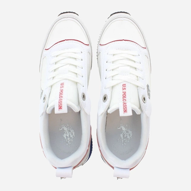 Buty sportowe damskie U.S. Polo Assn uspfrisby004w-whi 37 Białe (8055197449707) - obraz 5