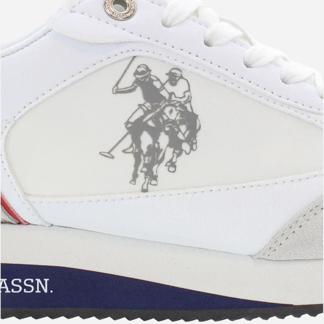 Buty sportowe damskie U.S. Polo Assn uspfrisby004w-whi 39 Białe (8055197449721) - obraz 7