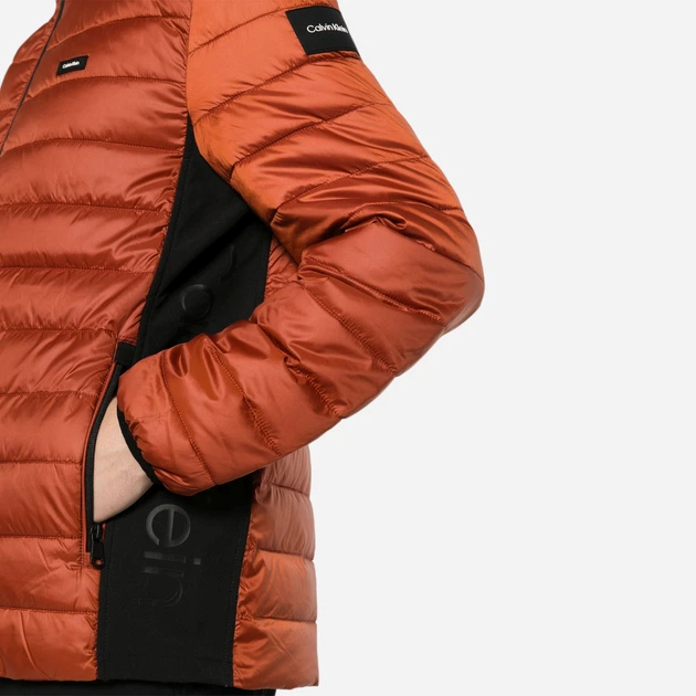 Kurtka przejściowa męska Calvin Klein ckk10k108291goz L Brązowa (8720109030716) - obraz 4