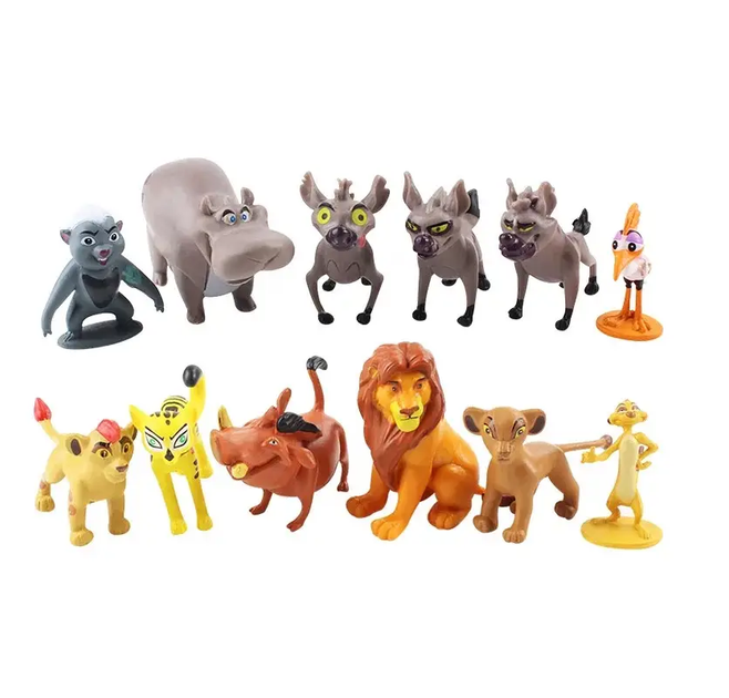 Набор фигурок Король Лев The Lion King игровые детские фигурки 12 шт 4-7см King_12_2 - изображение 2