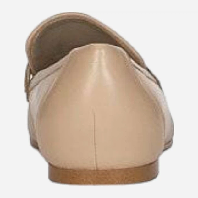 Loafersy damskie skórzane Guess gssfljisalea14natu 37 Beżowe (7626101682148) - obraz 4