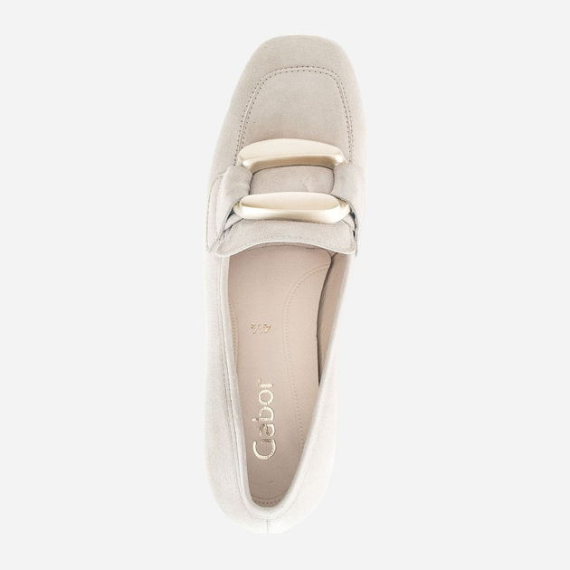 Loafersy damskie skórzane Gabor gab45205-12 36 Mleczne (4066558493011) - obraz 5