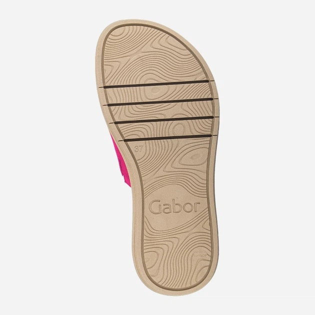 Klapki damskie skórzane Gabor gab43751-10 36 Różowe (4066558409463) - obraz 6