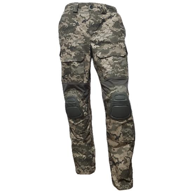 Тактичні військові штани з наколінниками Зигзаг Pixel UA (тканина полікоттон, Туреччина), 70 (SEAM-PXLUA-NAC-TR-PC-70) - изображение 1