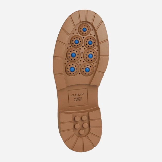 Жіночі лофери зі шкіри Geox geod36vdi00022c3016 40 Зелені (8056206647183) - зображення 5