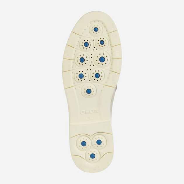 Loafersy damskie skórzane Geox geod25qra00022c1010 38 Szare (8056206534292) - obraz 5
