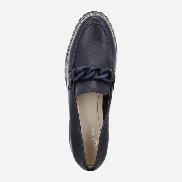 Loafersy damskie skórzane ARA ara1231209-16 37 Granatowe (4054928685401) - obraz 5