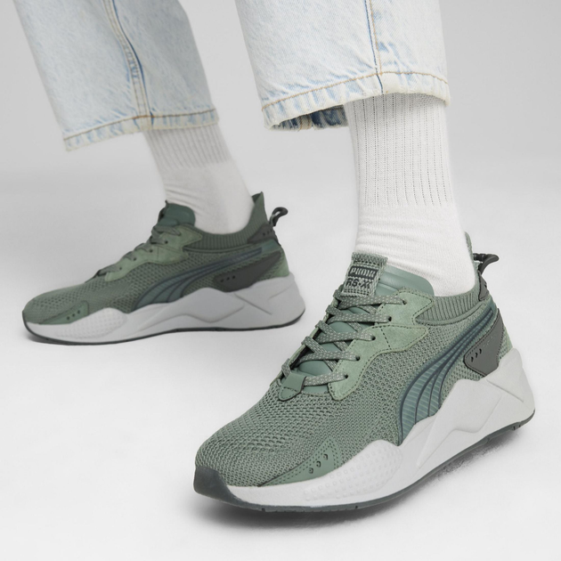 Чоловічі снікери Puma puma39278713 44 Зелені (4099686511678) - зображення 2