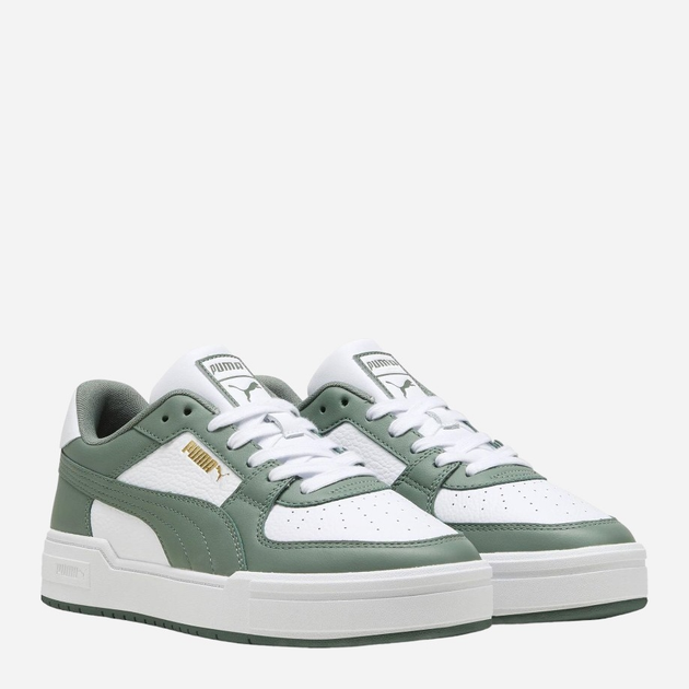 Sneakersy męskie do kostki Puma CA Pro Classic 380190-33 45 Biały/Zielony (4099686513139) - obraz 3