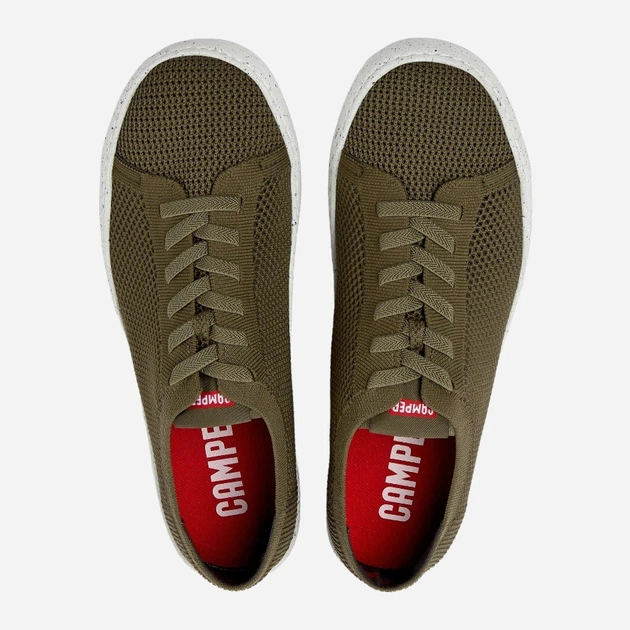 Чоловічі кеди низькі Camper cmpk100816-005 46 Зелені (8432936372258) - зображення 4