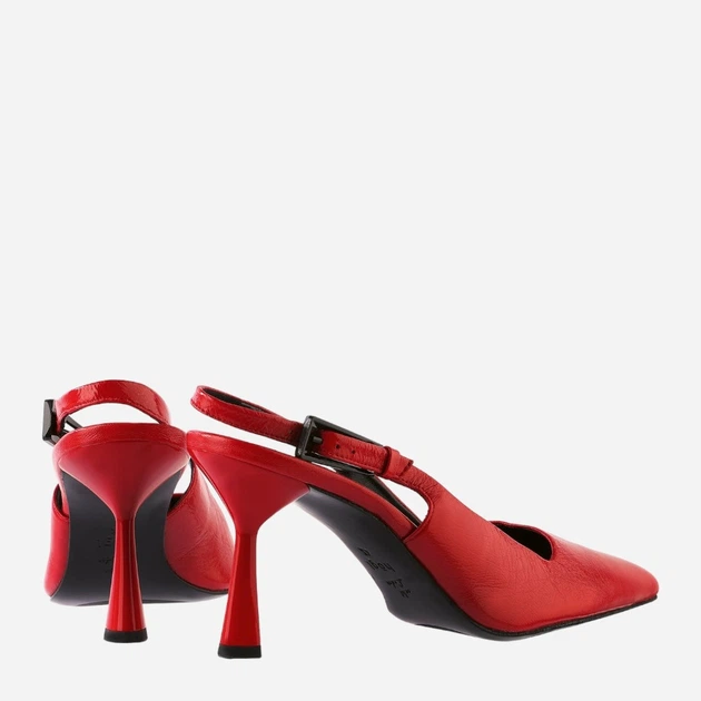 Sandały damskie skórzane Hogl hog7117906-4000 38 Czerwone (9010849105126) - obraz 3
