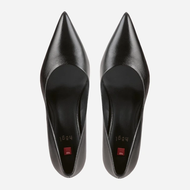 Czółenka damskie skórzane Hogl hog7117706-0100 38 Czarne (9010849102842) - obraz 4