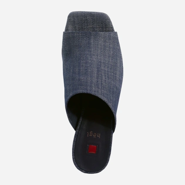 Klapki mule damskie na obcasie Hogl hog7106549-3200 40 Niebieskie (9010849095199) - obraz 4