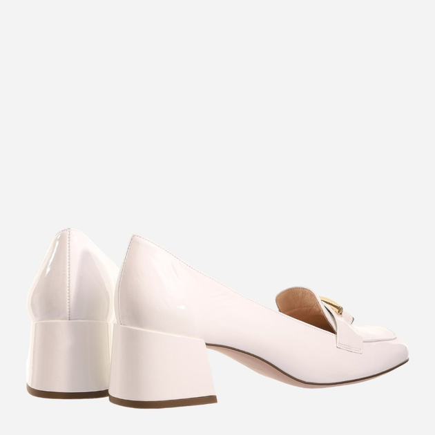Loafersy damskie skórzane Hogl hog7104315-0200 41.5 Białe (9010849087538) - obraz 3