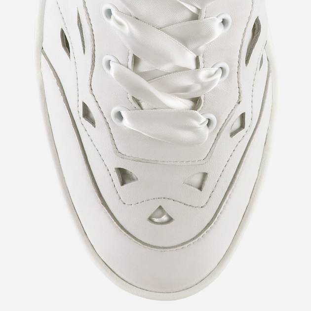 Sneakersy damskie skórzane Hogl hog7103640-0200 39 Białe (9010849084506) - obraz 5