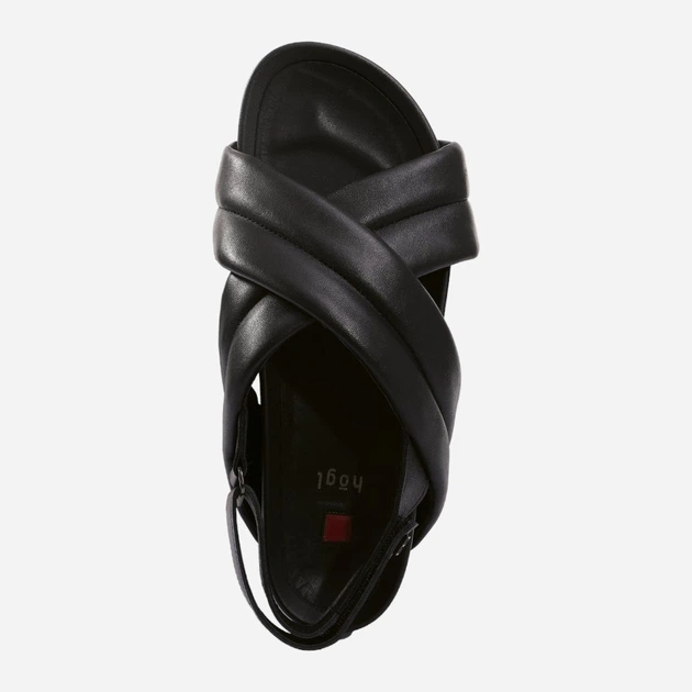 Жіночі сандалії Hogl hog7102950-0100 40 Чорні (9010849114869) - зображення 4