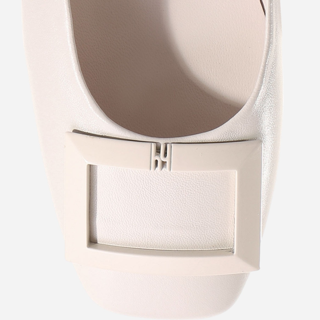 Жіночі балетки зі шкіри Hogl hog7101020-1200 40 Кремові (9010849067271) - зображення 5
