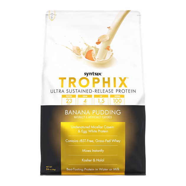 Комплексный протеин Syntrax Trophix 2300 г banana pudding - Фото 1 Комплексный протеин Syntrax Trophix 2300 г banana pudding - изображение 1