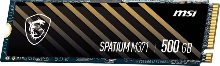 SSD накопичувач MSI Spatium M371 500 GB M.2 (PAMISS650040) - изображение 2